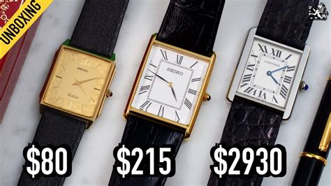 tank watch dupe|9 Watches That Look Like Cartier Tank (Budget Alternatives).